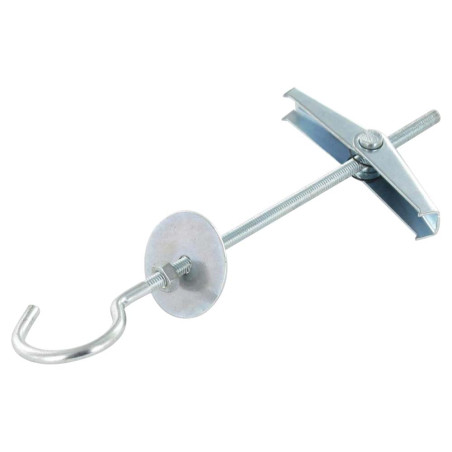 1 x Taco basculante Fischer M4X100 Acero cincado blanco KD4