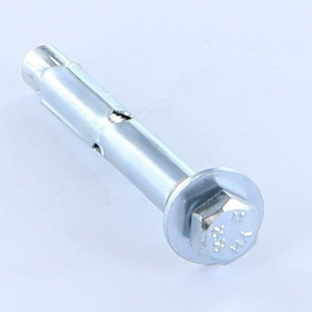 1 x Perno metal RKT 8X60 M6 Acero cincado blanco