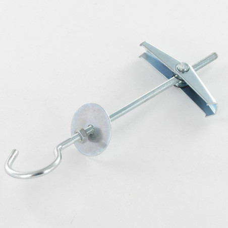 1 x Taco basculante Fischer M3X80 Acero cincado blanco KDH3