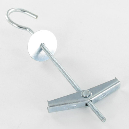 1 x Taco basculante Fischer M3X80 Acero cincado blanco KDH3