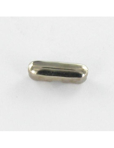 1 x Conector Latón cromo para Cadena de 2.5