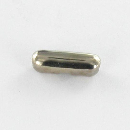 1 x Conector Latón cromo para Cadena de 2.5