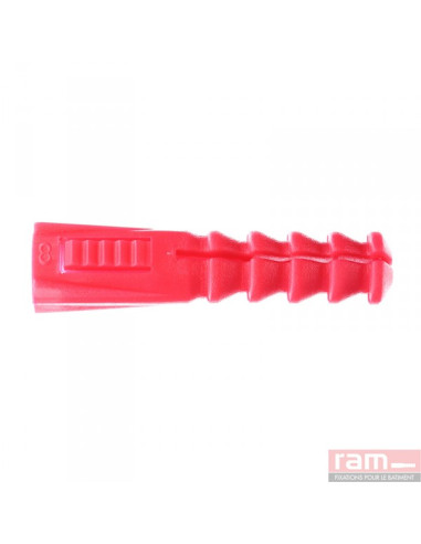 1 x Taco POLIETILENO RAM R 8X39 sin reborde