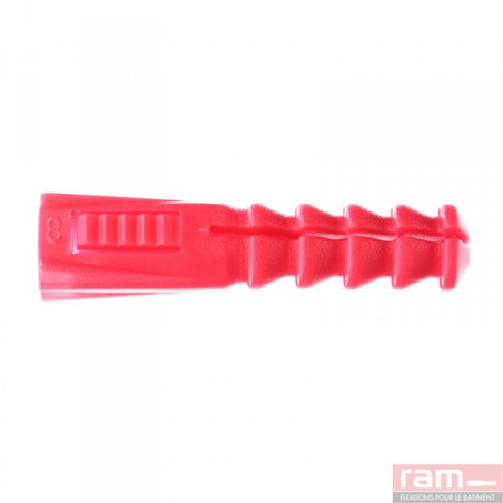 1 x Taco POLIETILENO RAM R 8X39 sin reborde