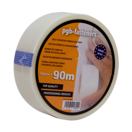 1 x Cinta adhesiva de fibra para placas de yeso 50 mm longitud 45 METROS