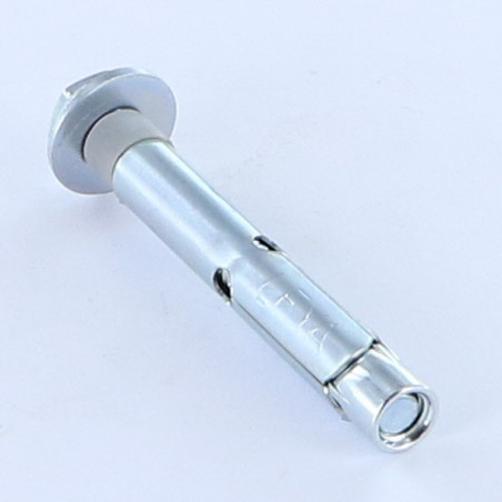 1 x Perno metal RKT 16X110 M12 Acero cincado blanco