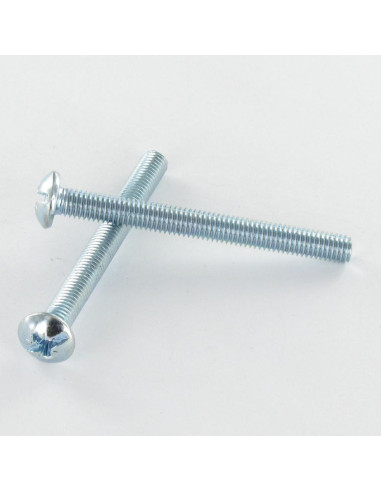 1 x Tornillo metales cabeza abombada Ancha Pozi...