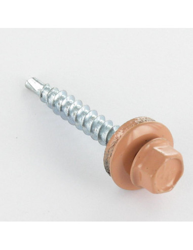 1 x Tornillo autoperforante cabeza hexagonal...