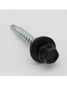 Tornillo autoperforante cabeza hexagonal 4.8X35 Arandela...