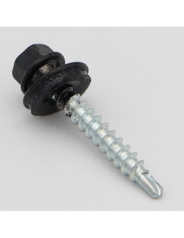 1 x Tornillo autoperforante cabeza hexagonal...