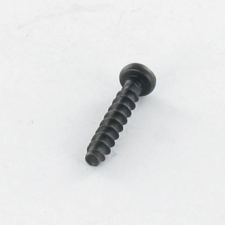 1 x Tornillo pvc TRILOBE cabeza cilíndrica abombada Pozi 3X16 FILETE45 Acero cincado negro microtornillo