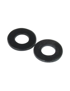 Arandela plano M7X16X1.5 M Acero cincado negro