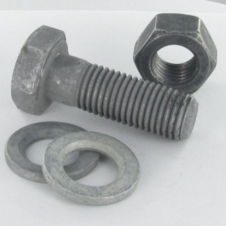 5 x Perno (vendido con tuerca) alta resistencia M30X100 2 Arandela clase 10.9 fuerte resistencia a la corrosión Acero