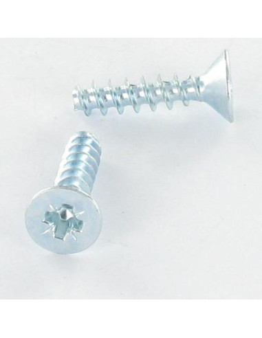 1 x Tornillo pvc cabeza fresada/testa svasat...