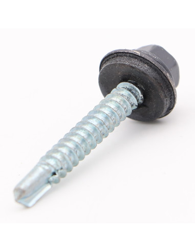 1 x Tornillo autoperforante cabeza hexagonal...