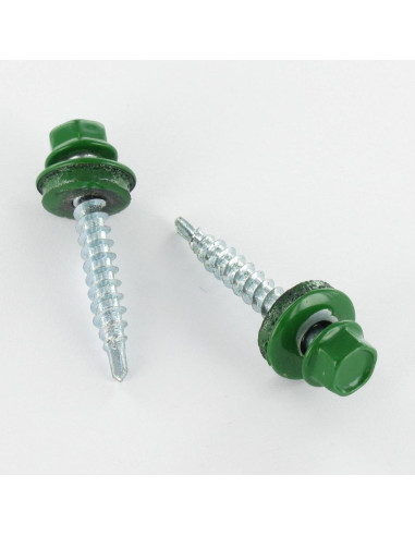 1 x Tornillo autoperforante cabeza hexagonal...