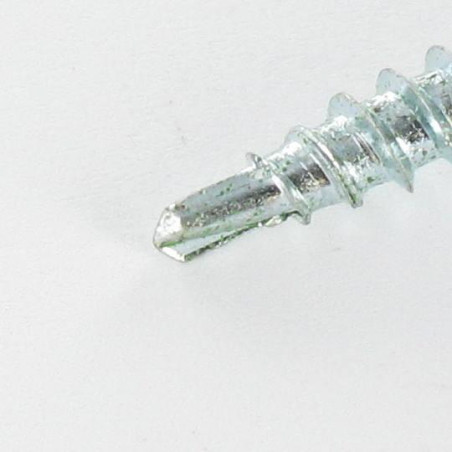 1 x Tornillo autoperforante cabeza hexagonal 4.8X35 Arandela de estanqueidad con junta de neopreno epdm Acero cincado