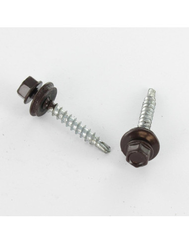 1 x Tornillo autoperforante cabeza hexagonal...