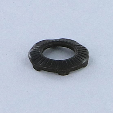 1 x Arandelas contacto con NICOTRAS M4 Acero cincado negro