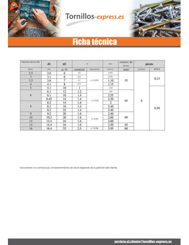 1 x Arandelas contacto con NICOTRAS M8 D2 14...