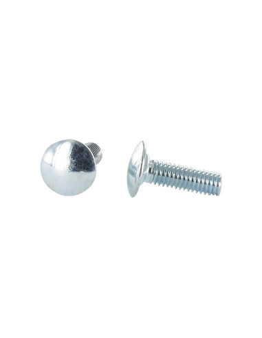 1 x Cabeza redonda cuello cuadrado M12X35...
