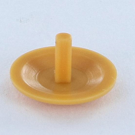 1 x Embellecedor tornillo Spax Nylon OCRE diámetro de cabeza: 15 COLA2.5X7