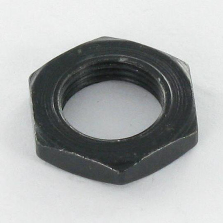1 x Tuerca UNEF 3/8- 32 en plano 14 grosor 3 Acero cincado negro