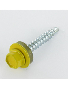 Tornillo autoperforante cabeza hexagonal 4.8X35 Arandela...