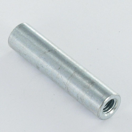 1 x Manguitos cilíndrico M6X40 diámetro exterior 10 Acero cincado blanco