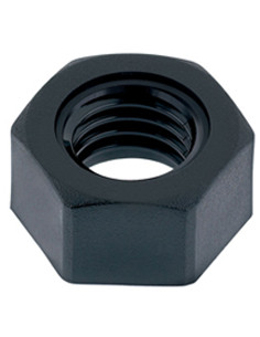Tuerca nylon nero hexagonal HU M16