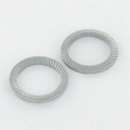 1 x Arandela SCHNORR VS M10X16X2 423100 Acero cincado blanco