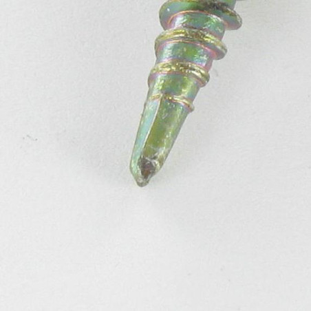 1 x Tornillo autoperforante cabeza hexagonal 4.8X28 Arandela de estanqueidad con junta de neopreno epdm Acero cincado