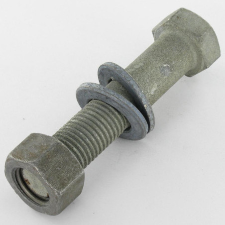 20 x Perno (vendido con tuerca) alta resistencia M20X80 2 Arandela Clase 8.8 fuerte resistencia a la corrosión Acero