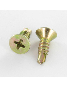 Tornillo autoperforante cabeza fresada/testa svasat...