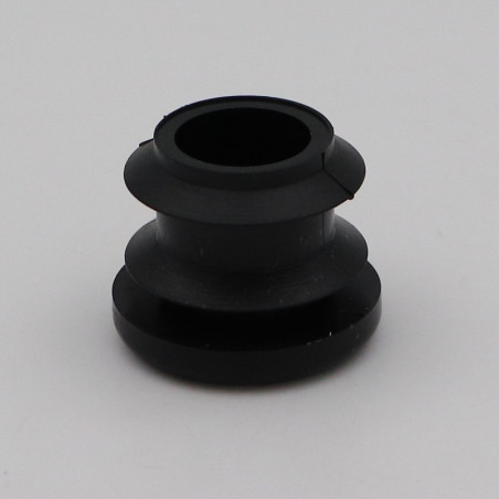 1 x Tapón de tubo redondo diámetro exterior 30 interior 26-28 polietileno negro