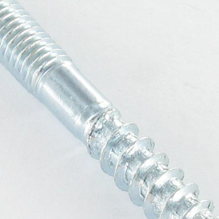 1 x Anclaje extremo roscado Fischer STST TORX T25 Acero cincado blanco 10X80