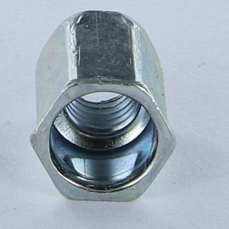 1 x Tuerca remachable hexagonal cabeza reducida M6X15.5 Acero cincado blanco ACRTH