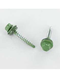 Tornillo autoperforante cabeza hexagonal 4.8X35 Arandela...