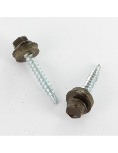 1 x Tornillo autoperforante cabeza hexagonal...