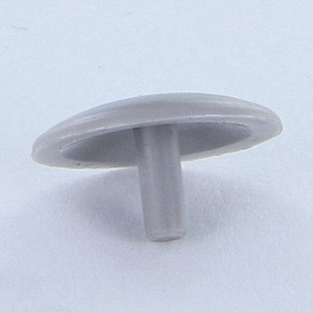 1 x Embellecedor tornillo Spax Nylon Gris diámetro de cabeza: 15 COLA2.5X7