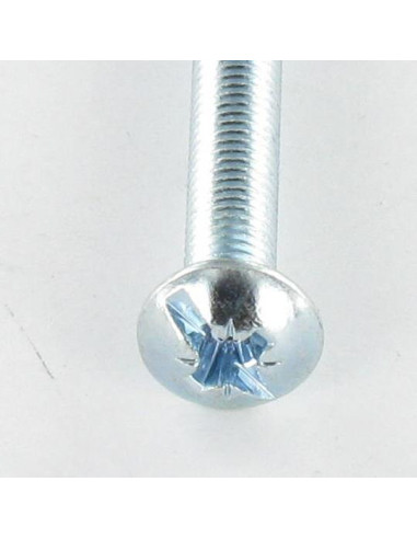 1 x Tornillo metales cabeza abombada Ancha Pozi...