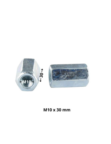 1 x Manguitos hexagonal M10X30 entrecaras 17...