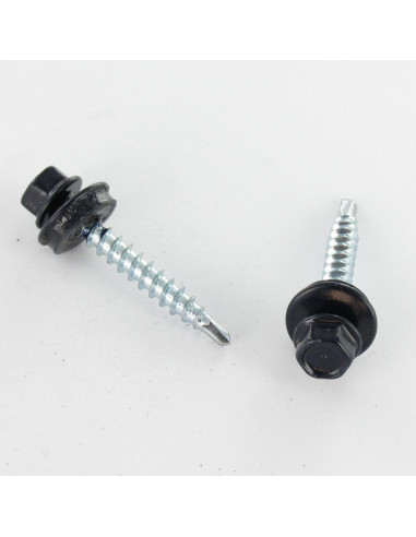1 x Tornillo autoperforante cabeza hexagonal...