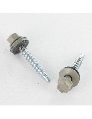 1 x Tornillo autoperforante cabeza hexagonal...