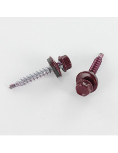 Tornillo autoperforante cabeza hexagonal 4.8X35 Arandela...