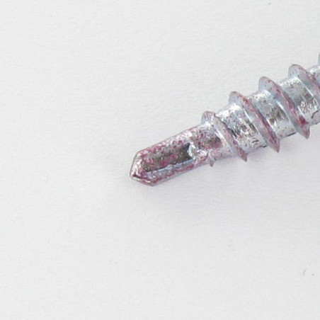 1 x Tornillo autoperforante cabeza hexagonal 4.8X35 Arandela de estanqueidad con junta de neopreno epdm Acero cincado