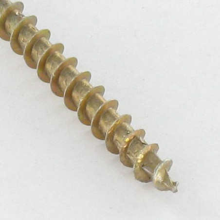 1 x Tornillo Spax cabeza fresada/testa svasat Pozi PZ5 6X80 diámetro de cabeza: 11.6 roscado total Bicromato