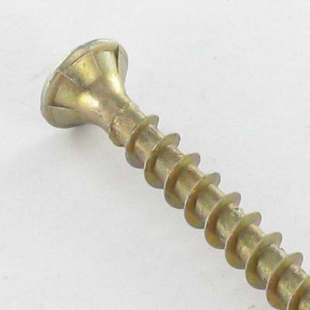 1 x Tornillo Spax cabeza fresada/testa svasat Pozi PZ5 6X80 diámetro de cabeza: 11.6 roscado total Bicromato