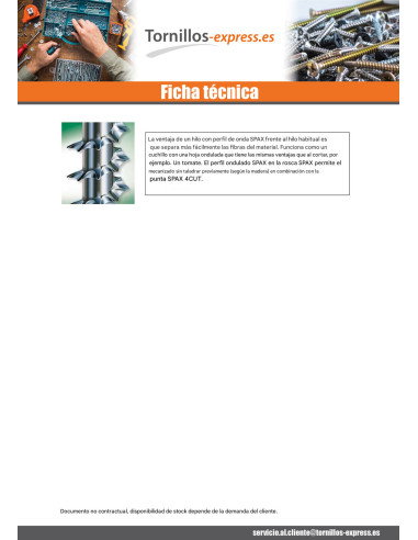 1 x Tornillo Spax cabeza redonda Pozi PZ4...