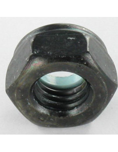 Tuerca autoblocante M10 Acero cincado negro 2